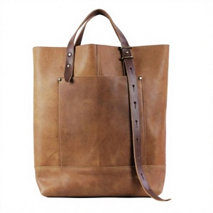 Bolsos de Mano de Cuero para Mujer, Gran Capacidad, Cierre de Cremallera, Impermeables, Ligeros, Duraderos, Diseño Moderno - Product Image 1