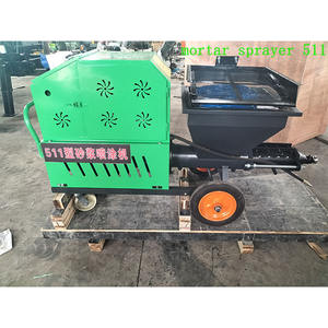 Construction Plastering Tool 300Kg Concrete Mortar Spraying Machine With Stirring Function - Product Image 5