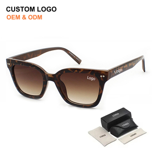 2025 Wholesale Trendy Classic Brand Designer <b>Square</b> Frame Sun Glasses Unisex Customize Logo Fashion <b>Sunglasses</b> with High Quality - Product Image 1