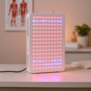Panneau de luminothérapie rouge corps entier et visage, 7 longueurs d'onde (630nm, 660nm, 810nm, 850nm, 1060nm), écran tactile, prise US, pour la maison, la gym et la beauté - Product Image 4