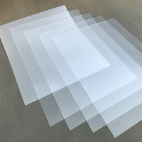 Feuille de diffusion en polypropylène PP, taille personnalisée, feuille diffuseur de lumière en polypropylène laiteux