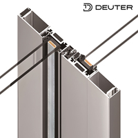 Puertas Correderas Ultra Delgadas de Aluminio de Alta Resistencia con Aislamiento Térmico, Puertas Correderas Panorámicas de Vidrio Extra Grandes para Balcón y Patio