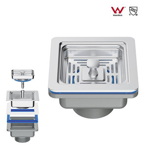 Ou Shunnuo Square Sink Drain Basket Stainless Steel Drop In Lifting Valve Kitchen Sink Accessory - Product Image 3
