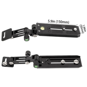 Support de téléobjectif en aluminium professionnel pour Manfrotto DMIDITIR tête de trépied réglable plaques de Rail coulissant monte des caméras - Product Image 1