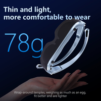ENMESI V30 Lunettes intelligentes 3D AR, casque compatible Steam (ordinateur/téléphone), non VR, appareil tout-en-un, traduction IA