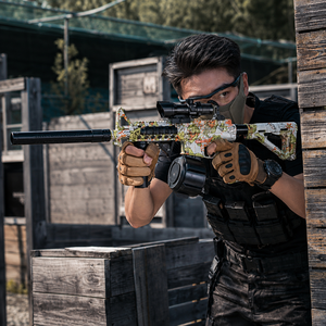<span class=keywords><strong>Pistola</strong></span> <span class=keywords><strong>de</strong></span> <span class=keywords><strong>Gel</strong></span> Eléctrica M4A1 al por Mayor, Juguete con Tambor <span class=keywords><strong>de</strong></span> Gran Capacidad, Carga Manual, <span class=keywords><strong>Pistola</strong></span> <span class=keywords><strong>de</strong></span> <span class=keywords><strong>Bolas</strong></span> <span class=keywords><strong>de</strong></span> Agua para Juegos en el Patio Trasero - Product Image 4
