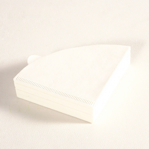 Filtres à café coniques taille 2, blancs blanchis, pour <span class=keywords><strong>V60</strong></span> et pour le café filtre, lot de 100, compatibles avec la plupart des passoires - Product Image 1