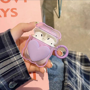 Vente en gros de coques pour écouteurs <span class=keywords><strong>Airpods</strong></span> 1 2 3 Pro, boîtier de chargement avec porte-clés - Product Image 2