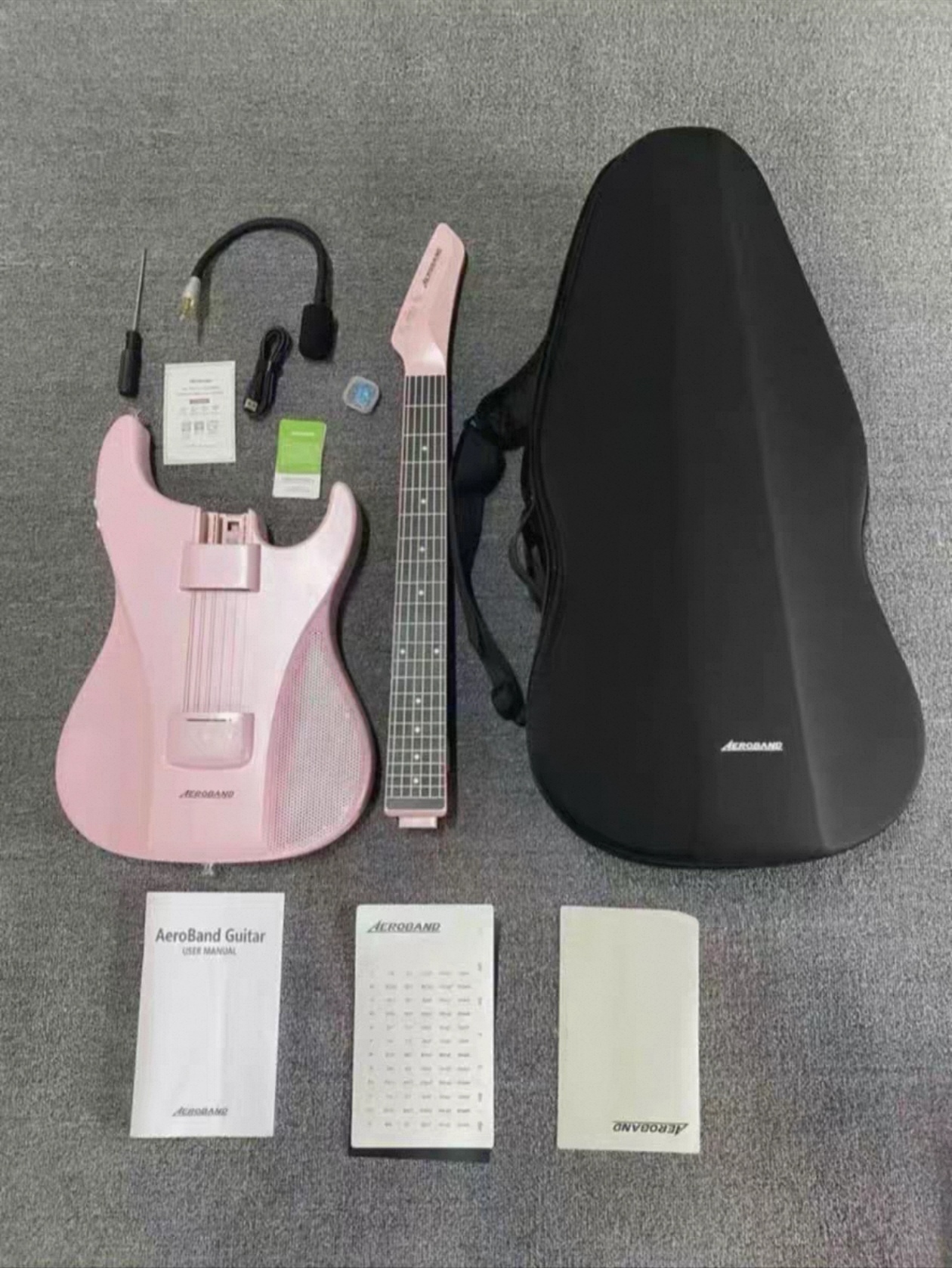 Aeroband Smart Guitar - Detachable Fretboard & Built-in Speaker