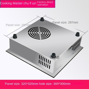 Rectangle Commercial Multifonctionnel Shabu Shabu Hot Pot 3500W Infrarouge Électrique Céramique Cuisinière En Acier Inoxydable Cuisine Utilisation - Product Image 4