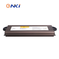 Alimentation à découpage AC-DC ultra-mince étanche 100-265V, sortie simple 24V 150W 6.25A, efficacité 92%