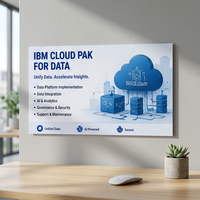 IBM Cloud Pak 数据咨询服务平台实施整合 人工智能分析管理 安全支持机构
