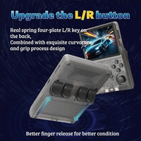Console de jeu portable rétro R40S Pro 256 Go, écran IPS HD de 3,5 pouces, grande capacité de batterie, double joystick 3D, lecteur de jeu portable