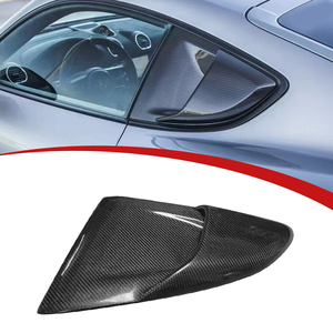 Rejillas de Ventilación Laterales de Fibra de Carbono Seca de Alta Calidad, Estilo GT4RS, para Porsche 718 - Product Image 1