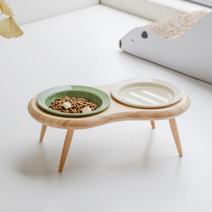 Tigelas De Alimentação De Cão De Cerâmica Tigela De Cão De Cerâmica Com Suporte <span class=keywords><strong>Pet</strong></span> Food Tigela De Alimentação De Água - Product Image 2