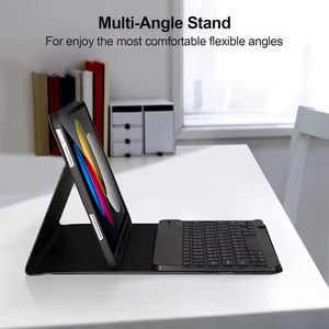 เคสคีย์บอร์ดแท็บเล็ตสำหรับ <span class=keywords><strong>iPad</strong></span> 2025 เคสคีย์บอร์ดอัจฉริยะรุ่น<span class=keywords><strong>ใหม่</strong></span><span class=keywords><strong>ล่าสุด</strong></span>พร้อมแทร็คแพดแบบมัลติทัช ใช้งานร่วมกับ <span class=keywords><strong>iPad</strong></span> 10.9 นิ้ว รุ่นที่ 10 - Product Image 5