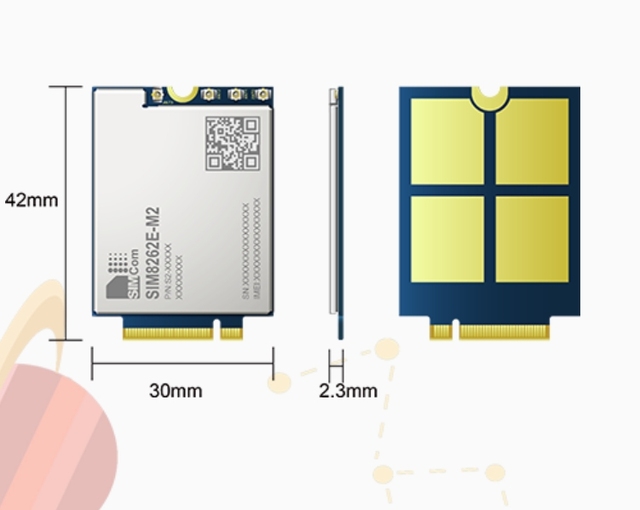 SHANHAI Latest High Efficiency Security Multi-Band 5G NR/LTE-FDD/LTE-TDD Module SIM8270X