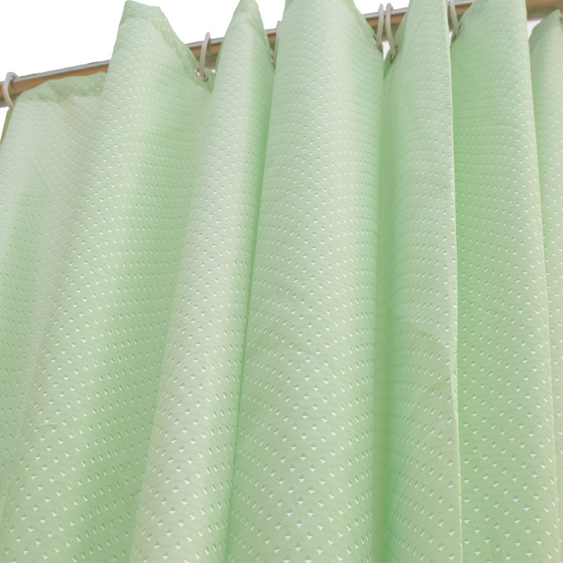 Polyester Shower Curtain for Bathroom Hotel