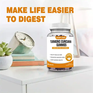 Ausreson Gummies au curcuma Supplément Digestion Santé Soutien Orange Saveur Gingembre Curcuma Gummies - Product Image 2