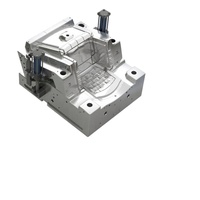 Molde de inyección de plástico personalizado de 1 cavidad con expulsión automática y canal caliente para silla de comedor de bebé MH-136
