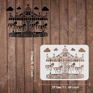 Pochoirs de dessin et de <span class=keywords><strong>peinture</strong></span> en plastique réutilisables de 29,7*21 cm pour la <span class=keywords><strong>peinture</strong></span> <span class=keywords><strong>sur</strong></span> <span class=keywords><strong>bois</strong></span>, sol, mur et carrelage, vente en gros - Product Image 2