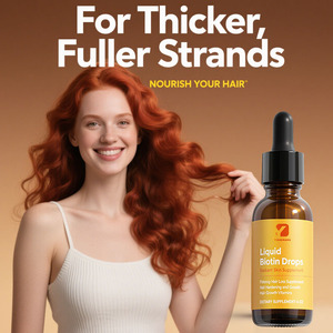 Sıvı biyotin potens saç dökülmesi takviyesi tırnak sertleştirme ve büyüme saç büyüme vitaminleri kollajen takviyesi düşer - Product Image 5