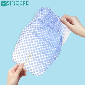 Pañales infantiles de maíz de bambú blanco puro hipoalergénico de primera calidad Diseño de <span class=keywords><strong>pantalones</strong></span> biodegradables para bebés - Product Image 1
