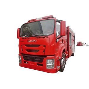 รถดับเพลิงอีซูซุ 8 ตัน 4x2 ดีเซล แบบกำหนดเองจากโรงงาน พร้อมถังน้ำและโฟม - Product Image 1