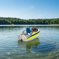 Mini jet ski électrique 52 km/h avec propulsion à jet 72V, moteur 2 temps, vitesse irrésistible