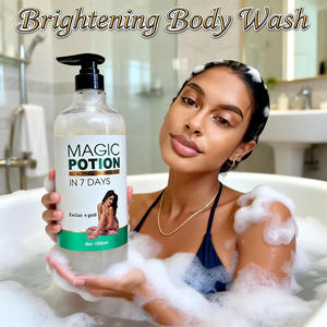 Gel Douche Éclaircissant au <span class=keywords><strong>Lait</strong></span> <span class=keywords><strong>de</strong></span> Chèvre - Potion Magique Blanchissante - Protège la Peau - Retient l'Humidité - Revitalisant - Idéal pour les Femmes - Product Image 2