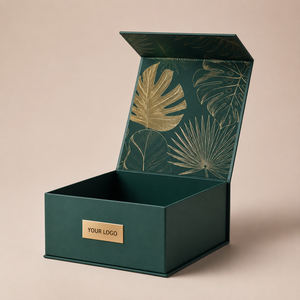 Scatola di Carta Pieghevole Riciclabile per Imballaggio di Vestiti e Scarpe, Design Personalizzato con Logo, Scatola Regalo Rigida in Cartone con Chiusura Magnetica - Product Image 2