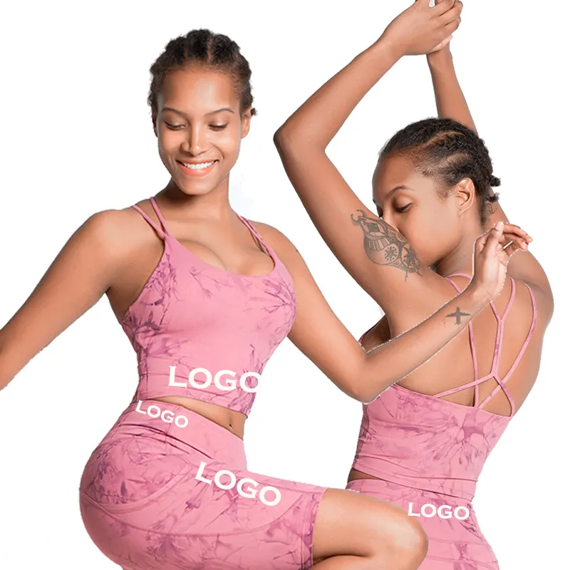 Groothandel Goedkope Prijs Vestiti Per Lo Yoga Fitness Tuta Da Yoga Per Donna Fitness Abbigliamento Sportief Personalizzato Con Logo