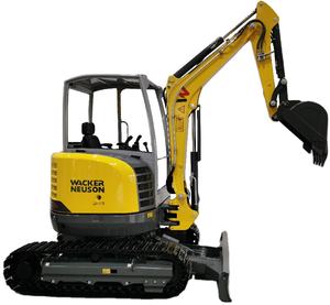 Escavatore Cingolato Idraulico di Alta Qualità EZ20 da 2 Tonnellate, Mini Escavatore con Capacità di Scavo 0,06m3, Peso Operativo 2020kg - Product Image 4