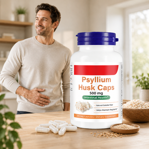 Shecome Psyllium Husk caps 500มก. รองรับสุขภาพลำไส้สำหรับผู้ชายและผู้หญิงอาหารเสริมเปลือกไซเลียมออกแบบได้ตามต้องการ - Product Image 4