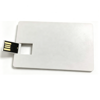 Logo sans USB 2GB 4GB 16GB 32GB Carte cadeau Memoria Disk Carte de visite Clés USB Carte de crédit Clé USB Clé USB