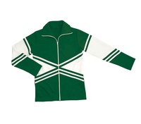 Chaqueta Superior de Poliéster 100% para Animadoras, Diseño Personalizado por Sublimación, Transpirable, Colección Grace