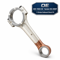 Bielle de rechange 6E0-11651-01 pour moteur hors-bord Yamaha 5.0HP 2 temps