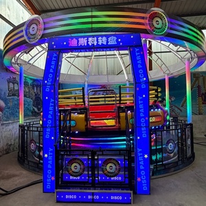 Nouvel Arrivage Manèges de <span class=keywords><strong>Parc</strong></span> d'Attractions Abordables Grandes Manèges Tournantes Crazy Tagada Disco Carousel Tagada en Promotion - Product Image 2