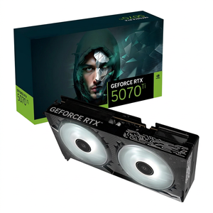 การเรนเดอร์ภาพด้วย AI สำหรับเกมมิ่งบนเดสก์ท็อปประสิทธิภาพสูง RTX 5070 Ti Metalmaster Black Edition OC 16GB PCIe 5.0 สถาปัตยกรรม Blackwell GARD - Product Image 1