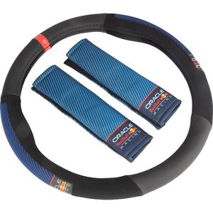 Kit Red Bull Racing: Coprivolante + Cuscinetti per Cinture di Sicurezza, Comfort e Stile Sportivo - Product Image 3