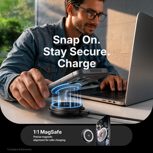 Nuevo Cargador Inalámbrico Rápido LISEN <span class=keywords><strong>de</strong></span> 25W con Certificación Qi2.2, Adaptador <span class=keywords><strong>de</strong></span> 36W y Base Magnética para iPhone 17, 16, 15 Pro Max y <span class=keywords><strong>AirPods</strong></span> - Product Image 5