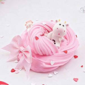 Kit de slime moelleux artisanal de qualité supérieure, pâte à modeler créative au toucher doux pour l'apprentissage et le plaisir des enfants avec décorations brillantes et pailletées - Product Image 4