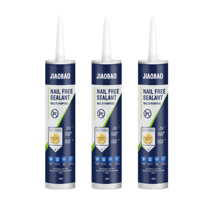 Adhesivo Fuerte <span class=keywords><strong>de</strong></span> 300 ml para Estantes <span class=keywords><strong>de</strong></span> Cocina y <span class=keywords><strong>Baño</strong></span>, Adhesivo <span class=keywords><strong>de</strong></span> Construcción sin Clavos con Curado Neutro - Product Image 1