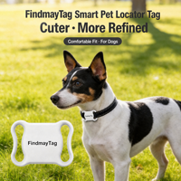 Traceur GPS intelligent pour animaux de compagnie, rechargeable 240 mAh, anti-perte, pour chiens et chats, chargement USB 3.0, compatible Android et iOS