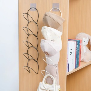 GREENSIDE, colgador de <span class=keywords><strong>ropa</strong></span>, sombrero colgante, almacenamiento, gorra de béisbol para el hogar, gancho para armario, bolsa, bufanda, soporte para estante de bebé - Product Image 2