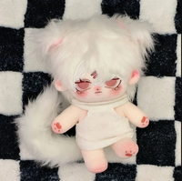 Peluche personnalisée Mini 5cm 10cm Kpop Idol, jouet en peluche doux, animal en peluche avec porte-clés en coton, personnages miniatures personnalisables