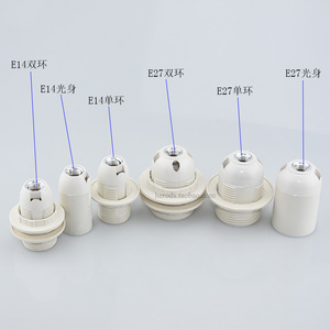<span class=keywords><strong>E27</strong></span> E26 ánh sáng ổ cắm chủ nhựa điện đèn chủ phụ kiện cho đèn - Product Image 6