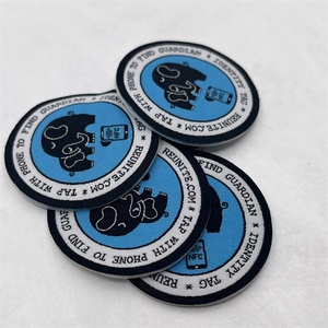 Etiquetas NFC personalizadas para prendas de vestir, tejidas, de silicona, PVC, cuero, con transferencia térmica. - Product Image 2
