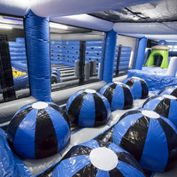Nouveau design de haute qualité intérieure location commerciale partie événements gonflable aire de jeux parc pour enfants et adultes