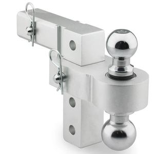 Accessoires automobiles Safe Tow 4'' 8'' <span class=keywords><strong>Attelage</strong></span> de <span class=keywords><strong>remorque</strong></span> réglable en aluminium et boule d'<span class=keywords><strong>attelage</strong></span> - Product Image 1